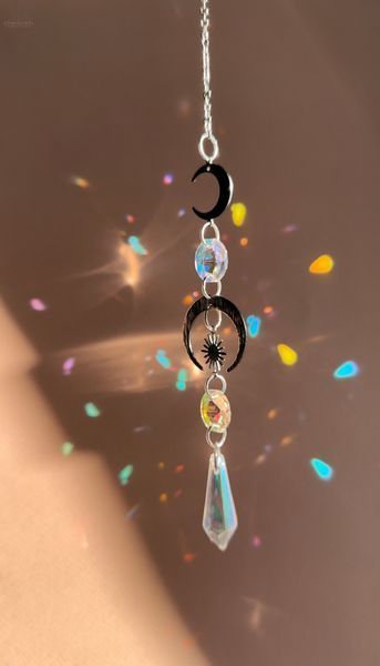 Make your own suncatcher DIY kit "Young Moon" DIY-20-eng фото