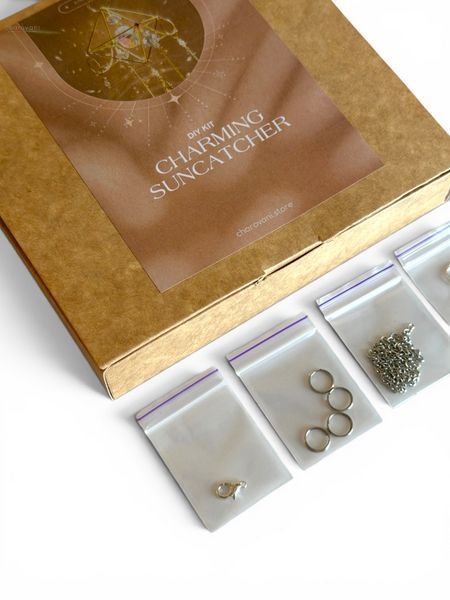 Make your own suncatcher DIY kit "Young Moon" DIY-20-eng фото