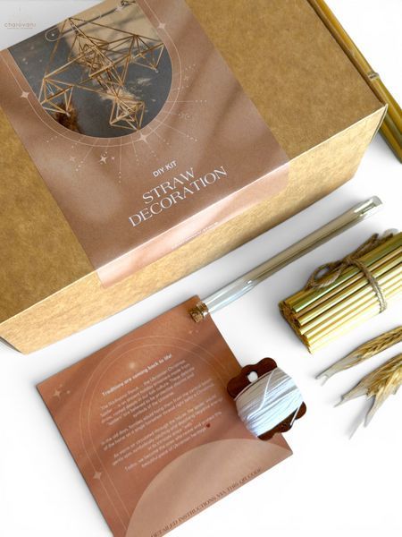 Straw Decoration DIY kit "Universe Glow" DIY-27-eng фото
