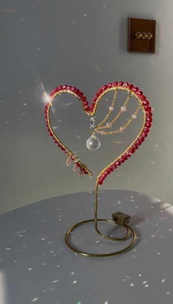 Настільний сонцелов-нічник "Ruby Kiss" S-0251 фото