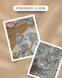 Foil Embossing DIY kit "Ukrainian Majolika" - Silver TYS-mayolika-S-eng фото 5